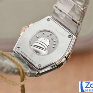 ĐỒNG HỒ NỮ OMEGA CONSTELLATION FAKE 1:1 NHÀ MÁY ZF MẶT SỐ TRẮNG 27MM 4 ĐỒNG HỒ NỮ OMEGA CONSTELLATION FAKE 1:1 NHÀ MÁY ZF MẶT SỐ TRẮNG 27MM