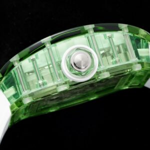 ĐỒNG HỒ NAM RICHARD MILLE RM56-01 REPLICA 1:1 VỎ TRONG SUỐT MÀU XANH 44MM 2 ĐỒNG HỒ NAM RICHARD MILLE RM56-01 REPLICA 1:1 VỎ TRONG SUỐT MÀU XANH 44MM