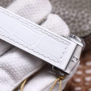 OMEGA SEAMASTER BEST REPLICA WATCHES RUBBER STRAP WHITE BEZEL DIAL VS FACTORY 39.5MM 4 ĐỒNG HỒ NỮ OMEGA SEAMASTER FAKE CAO CẤP NHÀ MÁY VS MÀU TRẮNG 39.5MM