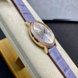 ĐỒNG HỒ IWC PORTOFINO IW458107 FAKE 1:1 NHÀ MÁY V7 DÂY DA TÍM 37MM 3 ĐỒNG HỒ IWC PORTOFINO IW458107 FAKE 1:1 NHÀ MÁY V7 DÂY DA TÍM 37MM