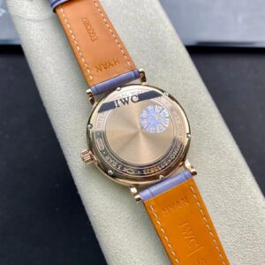 ĐỒNG HỒ IWC PORTOFINO IW458107 FAKE 1:1 NHÀ MÁY V7 DÂY DA TÍM 37MM 4 ĐỒNG HỒ IWC PORTOFINO IW458107 FAKE 1:1 NHÀ MÁY V7 DÂY DA TÍM 37MM