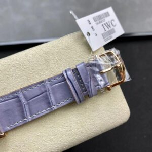 ĐỒNG HỒ IWC PORTOFINO IW458107 FAKE 1:1 NHÀ MÁY V7 DÂY DA TÍM 37MM 5 ĐỒNG HỒ IWC PORTOFINO IW458107 FAKE 1:1 NHÀ MÁY V7 DÂY DA TÍM 37MM