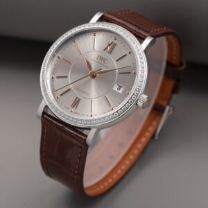 ĐỒNG HỒ IWC PORTOFINO IW458103 FAKE 1:1 NHÀ MÁY V7 ĐÍNH ĐÁ VIỀN 37MM 1 ĐỒNG HỒ IWC PORTOFINO IW458103 FAKE 1:1 NHÀ MÁY V7 ĐÍNH ĐÁ VIỀN 37MM