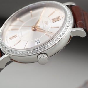 ĐỒNG HỒ IWC PORTOFINO IW458103 FAKE 1:1 NHÀ MÁY V7 ĐÍNH ĐÁ VIỀN 37MM 2 ĐỒNG HỒ IWC PORTOFINO IW458103 FAKE 1:1 NHÀ MÁY V7 ĐÍNH ĐÁ VIỀN 37MM