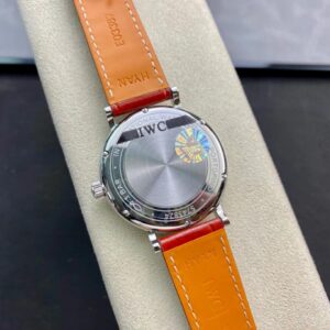 ĐỒNG HỒ IWC PORTOFINO IW458109 SUPER FAKE NHÀ MÁY V7 DÂY DA ĐỎ 37MM 4 ĐỒNG HỒ IWC PORTOFINO IW458109 SUPER FAKE NHÀ MÁY V7 DÂY DA ĐỎ 37MM