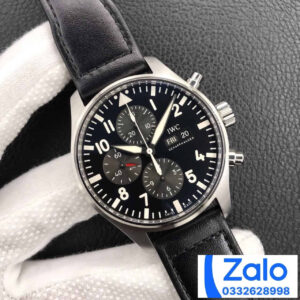ĐỒNG HỒ IWC PILOT FIGHTER IW377709 FAKE 1:1 NHÀ MÁY ZF MÀU ĐEN 43MM 1 ĐỒNG HỒ IWC PILOT FIGHTER IW377709 FAKE 1:1 NHÀ MÁY ZF MÀU ĐEN 43MM