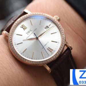 ĐỒNG HỒ IWC PORTOFINO IW356515 FAKE CAO CẤP NHÀ MÁY V7 ĐÍNH ĐÁ VÀNG 40MM 5 ĐỒNG HỒ IWC PORTOFINO IW356515 FAKE CAO CẤP NHÀ MÁY V7 ĐÍNH ĐÁ VÀNG 40MM