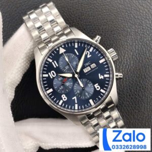 ĐỒNG HỒ IWC PILOT'S IW377717 FAKE CAO CẤP NHÀ MÁY ZF ĐÂY THÉP 43MM 1 ĐỒNG HỒ IWC PILOT'S IW377717 FAKE CAO CẤP NHÀ MÁY ZF ĐÂY THÉP 43MM