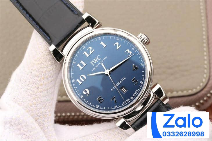ĐỒNG HỒ IWC DA VINCI FAKE CAO CẤP NHÀ MÁY MKS FACTORY MẶT SỐ TRÒN 40MM (2) ĐỒNG HỒ IWC DA VINCI FAKE CAO CẤP NHÀ MÁY MKS FACTORY MẶT SỐ TRÒN 40MM
