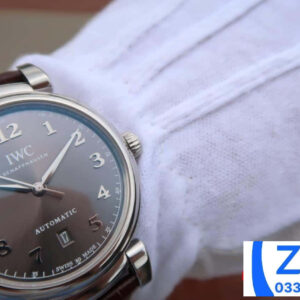IWC DA VINCI FAKE WATCHES CHOCOLATED DIAL TW FACTORY 40MM 6 ĐỒNG HỒ IWC DA VINCI FAKE CAO CẤP NHÀ MÁY TW FACTORY MẶT SỐ NÂU 40MM