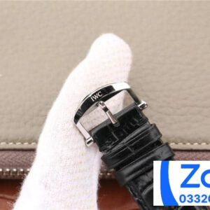 IWC DA VINCI IW356601 FAKE WATCH BLACK DIAL AUTOMATIC MKS FACTORY 40MM 5 DONG HO IWC DA VINCI IW356601 FAKE CAO CAP NHA MAY MKS MAU DEN 40MM 7