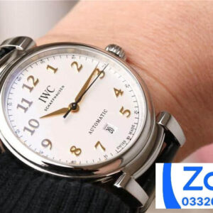 ĐỒNG HỒ IWC DA VINCI IW356601 SUPER FAKE NHÀ MÁY MKS MÀU TRẮNG 40MM 6 ĐỒNG HỒ IWC DA VINCI IW356601 SUPER FAKE NHÀ MÁY MKS MÀU TRẮNG 40MM