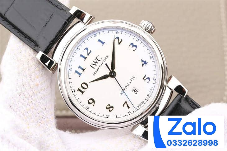 ĐỒNG HỒ IWC DA VINCI IW356601 SUPER FAKE NHÀ MÁY MKS MÀU TRẮNG 40MM (5) ĐỒNG HỒ IWC DA VINCI IW356601 SUPER FAKE NHÀ MÁY MKS MÀU TRẮNG 40MM