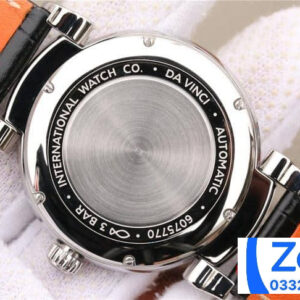 ĐỒNG HỒ IWC DA VINCI IW356602 FAKE 1:1 NHÀ MÁY MKS FACTORY MẶT GHI 40MM 4 ĐỒNG HỒ IWC DA VINCI IW356602 FAKE 1:1 NHÀ MÁY MKS FACTORY MẶT GHI 40MM