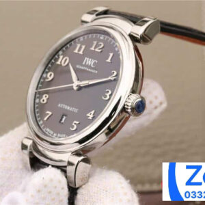 ĐỒNG HỒ IWC DA VINCI IW356602 FAKE 1:1 NHÀ MÁY MKS FACTORY MẶT GHI 40MM 2 ĐỒNG HỒ IWC DA VINCI IW356602 FAKE 1:1 NHÀ MÁY MKS FACTORY MẶT GHI 40MM
