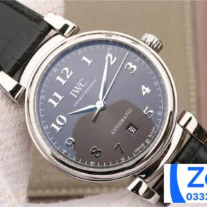 ĐỒNG HỒ IWC DA VINCI IW356602 FAKE 1:1 NHÀ MÁY MKS FACTORY MẶT GHI 40MM 1 ĐỒNG HỒ IWC DA VINCI IW356602 FAKE 1:1 NHÀ MÁY MKS FACTORY MẶT GHI 40MM