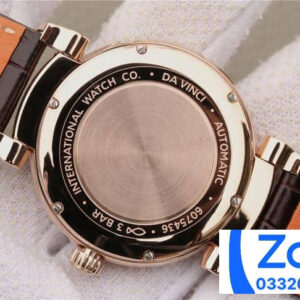 ĐỒNG HỒ IWC DA VINCI IW458309 FAKE 11 NHÀ MÁY MKS FACTORY GOLD 40MM 4 ĐỒNG HỒ IWC DA VINCI IW458309 FAKE 11 NHÀ MÁY MKS FACTORY GOLD 40MM