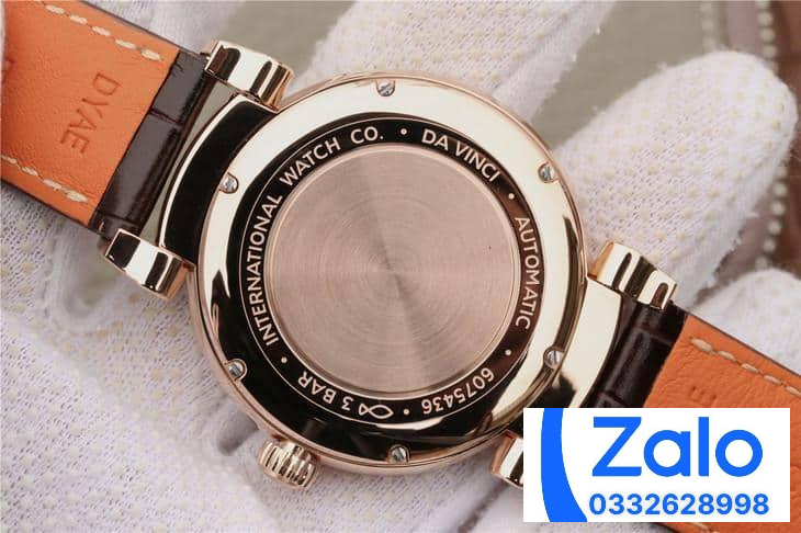 ĐỒNG HỒ IWC DA VINCI IW458309 FAKE 11 NHÀ MÁY MKS FACTORY GOLD 40MM (5) ĐỒNG HỒ IWC DA VINCI IW458309 FAKE 11 NHÀ MÁY MKS FACTORY GOLD 40MM