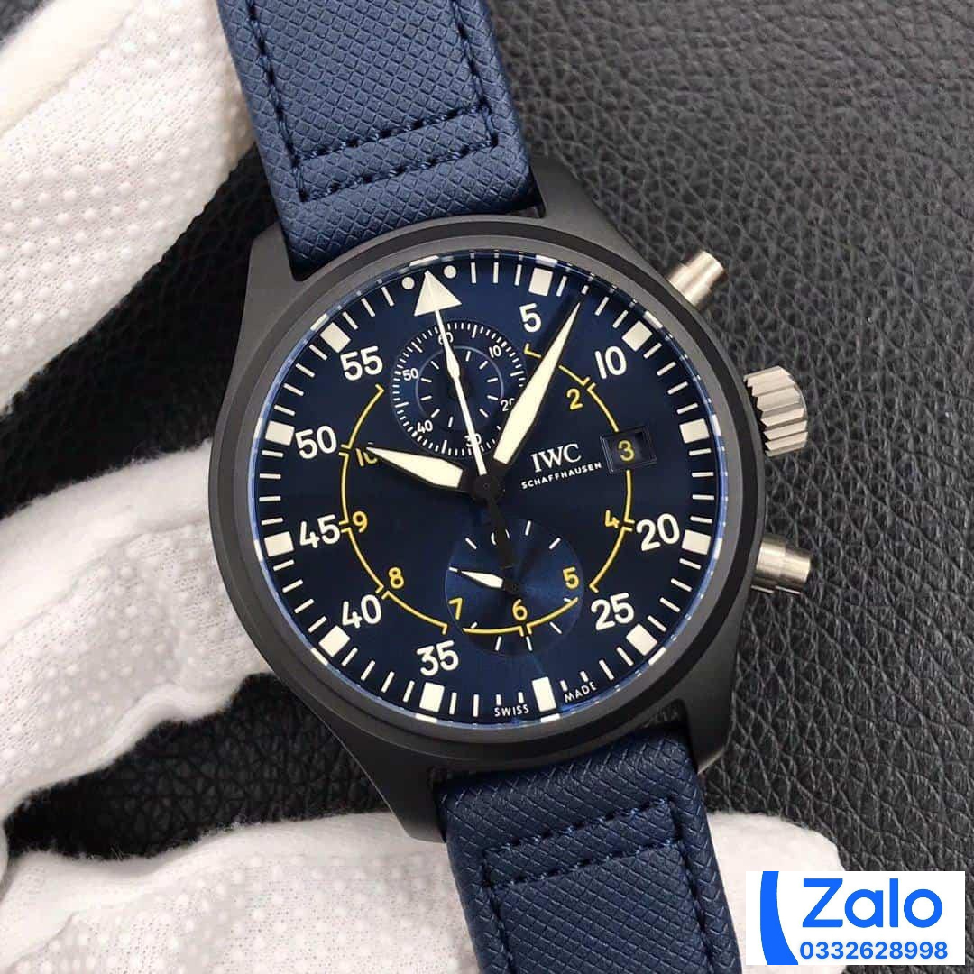 ĐỒNG HỒ IWC PILOT’S CHRONOGRAPH SUPER FAKE NHÀ MÁY YL FACTORY 44,5MM (5) ĐỒNG HỒ IWC PILOT’S CHRONOGRAPH SUPER FAKE NHÀ MÁY YL FACTORY 44,5MM