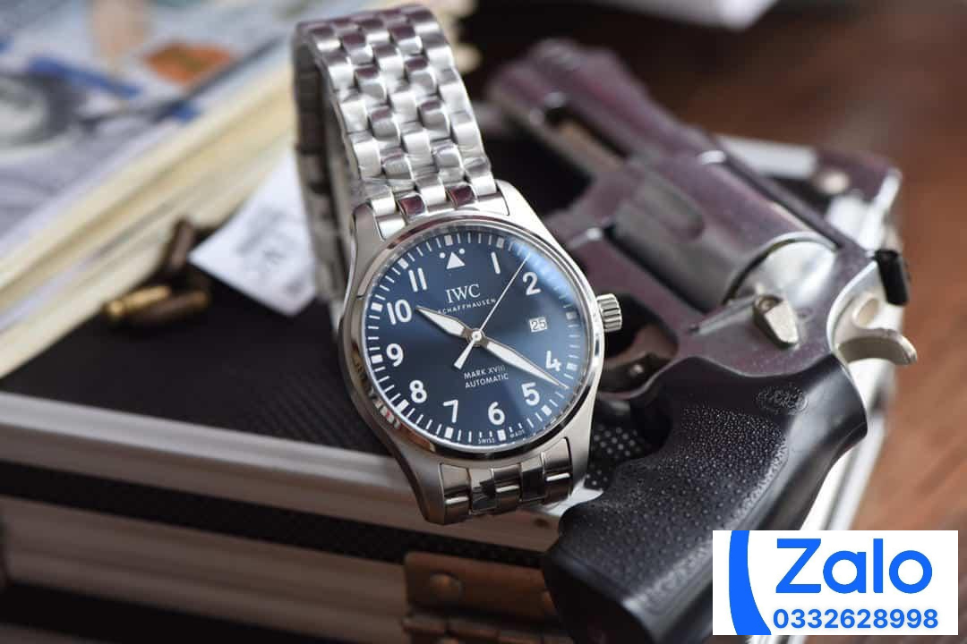 ĐỒNG HỒ IWC PILOT’S IW327014 FAKE 11 NHÀ MÁY V7 MẶT SỐ XANH 40MM (2) ĐỒNG HỒ IWC PILOT’S IW327014 FAKE 1:1 NHÀ MÁY V7 MẶT SỐ XANH 40MM