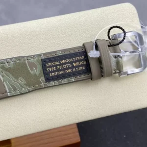 IWC PILOT'S IW328205 SUPER FAKE WATCHES GREEN DIAL M+ FACTORY 40MM 5 ĐỒNG HỒ IWC PILOT'S IW328205 SUPER FAKE NHÀ MÁY M+ FACTORY DÂY DA 40MM