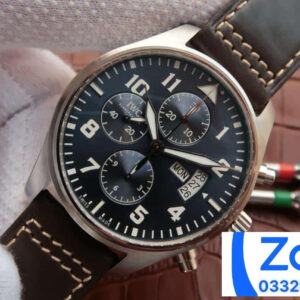 ĐỒNG HỒ IWC PILOT’S IW377706 CHRONOGRAPH FAKE CAO CẤP NHÀ MÁY ZF 43MM 2 ĐỒNG HỒ IWC PILOT’S IW377706 CHRONOGRAPH FAKE CAO CẤP NHÀ MÁY ZF 43MM