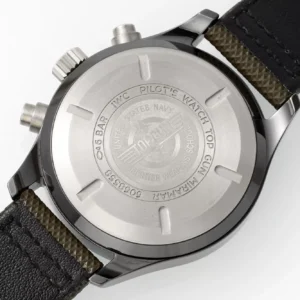 IWC PILOT'S IW389002 REPLICA GREY CERAMIC CASE WATCH APS FACTORY 44MM 4 ĐỒNG HỒ IWC PILOT’S IW389002 REP CAO CẤP NHÀ MÁY APS FACTORY 44MM