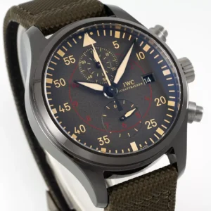 IWC PILOT'S IW389002 REPLICA GREY CERAMIC CASE WATCH APS FACTORY 44MM 1 ĐỒNG HỒ IWC PILOT’S IW389002 REP CAO CẤP NHÀ MÁY APS FACTORY 44MM