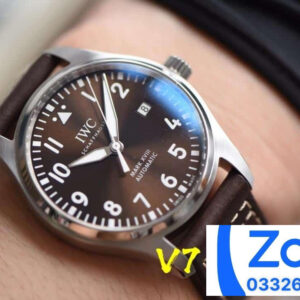 ĐỒNG HỒ IWC PILOT’S MARK 18 SUPER FAKE NHÀ MÁY V7 FACTORY MÀU NÂU 40MM 6 ĐỒNG HỒ IWC PILOT’S MARK 18 SUPER FAKE NHÀ MÁY V7 FACTORY MÀU NÂU 40MM