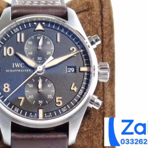 ĐỒNG HỒ IWC PILOT'S SPITFIRE FAKE 1:1 NHÀ MÁY ZF FACTORY DÂY DA 43MM 1 ĐỒNG HỒ IWC PILOT'S SPITFIRE FAKE 1:1 NHÀ MÁY ZF FACTORY DÂY CAO SU 43MM