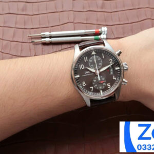 ĐỒNG HỒ IWC PILOT’S w387802 FAKE 1:1 NHÀ MÁY ZF FACTORY MÀU NÂU 43MM 6 ĐỒNG HỒ IWC PILOT’S w387802 FAKE 1:1 NHÀ MÁY ZF FACTORY MÀU NÂU 43MM