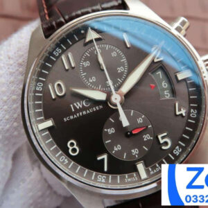 ĐỒNG HỒ IWC PILOT’S w387802 FAKE 1:1 NHÀ MÁY ZF FACTORY MÀU NÂU 43MM 1 ĐỒNG HỒ IWC PILOT’S w387802 FAKE 1:1 NHÀ MÁY ZF FACTORY MÀU NÂU 43MM