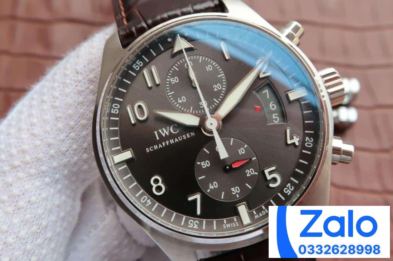 ĐỒNG HỒ IWC PILOT’S w387802 FAKE 11 NHÀ MÁY ZF FACTORY MÀU NÂU 43MM (7) ĐỒNG HỒ IWC PILOT’S w387802 FAKE 1:1 NHÀ MÁY ZF FACTORY MÀU NÂU 43MM