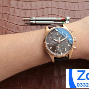 ĐỒNG HỒ IWC PILOT’S w387802 FAKE 11 NHÀ MÁY ZF FACTORY VÀNG GOLD 43MM 6 ĐỒNG HỒ IWC PILOT’S w387802 FAKE 11 NHÀ MÁY ZF FACTORY VÀNG GOLD 43MM