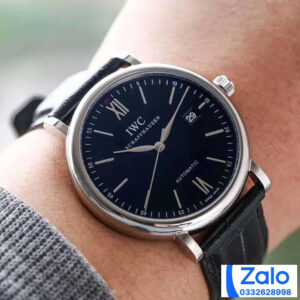 ĐỒNG HỒ IWC PORTOFINO FAKE CAO CẤP NHÀ MÁY AF FACTORY MẶT SỐ XANH 40MM 5 ĐỒNG HỒ IWC PORTOFINO FAKE CAO CẤP NHÀ MÁY AF FACTORY MẶT SỐ XANH 40MM