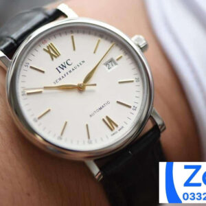 ĐỒNG HỒ IWC PORTOFINO IW356517 FAKE 1:1 NHÀ MÁY V7 VIỀN TRƠN DÂY DA 40MM 6 ĐỒNG HỒ IWC PORTOFINO IW356517 FAKE 1:1 NHÀ MÁY V7 VIỀN TRƠN DÂY DA 40MM