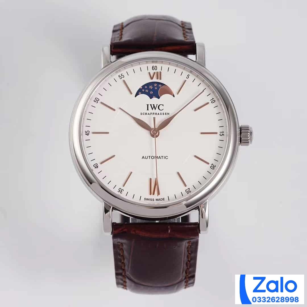 ĐỒNG HỒ IWC PORTOFINO IW459401 FAKE CAO CẤP NHÀ MÁY AI DÂY DA NÂU 40MM (6) ĐỒNG HỒ IWC PORTOFINO IW459401 FAKE CAO CẤP NHÀ MÁY AI DÂY DA NÂU 40MM