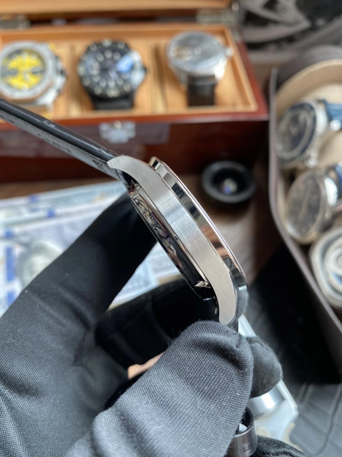 ĐỒNG HỒ IWC PORTUGIESER CHRONOGRAPH IW371616 FAKE 11 NHÀ MÁY YL 40MM (1) ĐỒNG HỒ IWC PORTUGIESER CHRONOGRAPH IW371616 FAKE 11 NHÀ MÁY YL 40MM