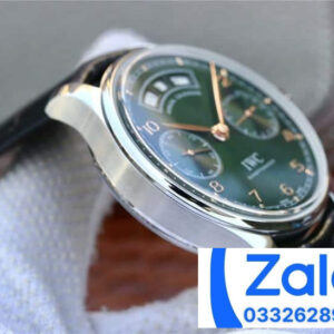 ĐỒNG HỒ IWC PORTUGIESER FAKE CAO CẤP NHÀ MÁY YL MẶT XANH GREEN 44MM 2 ĐỒNG HỒ IWC PORTUGIESER FAKE CAO CẤP NHÀ MÁY YL MẶT XANH GREEN 44MM