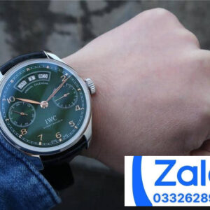 ĐỒNG HỒ IWC PORTUGIESER FAKE CAO CẤP NHÀ MÁY YL MẶT XANH GREEN 44MM 6 ĐỒNG HỒ IWC PORTUGIESER FAKE CAO CẤP NHÀ MÁY YL MẶT XANH GREEN 44MM