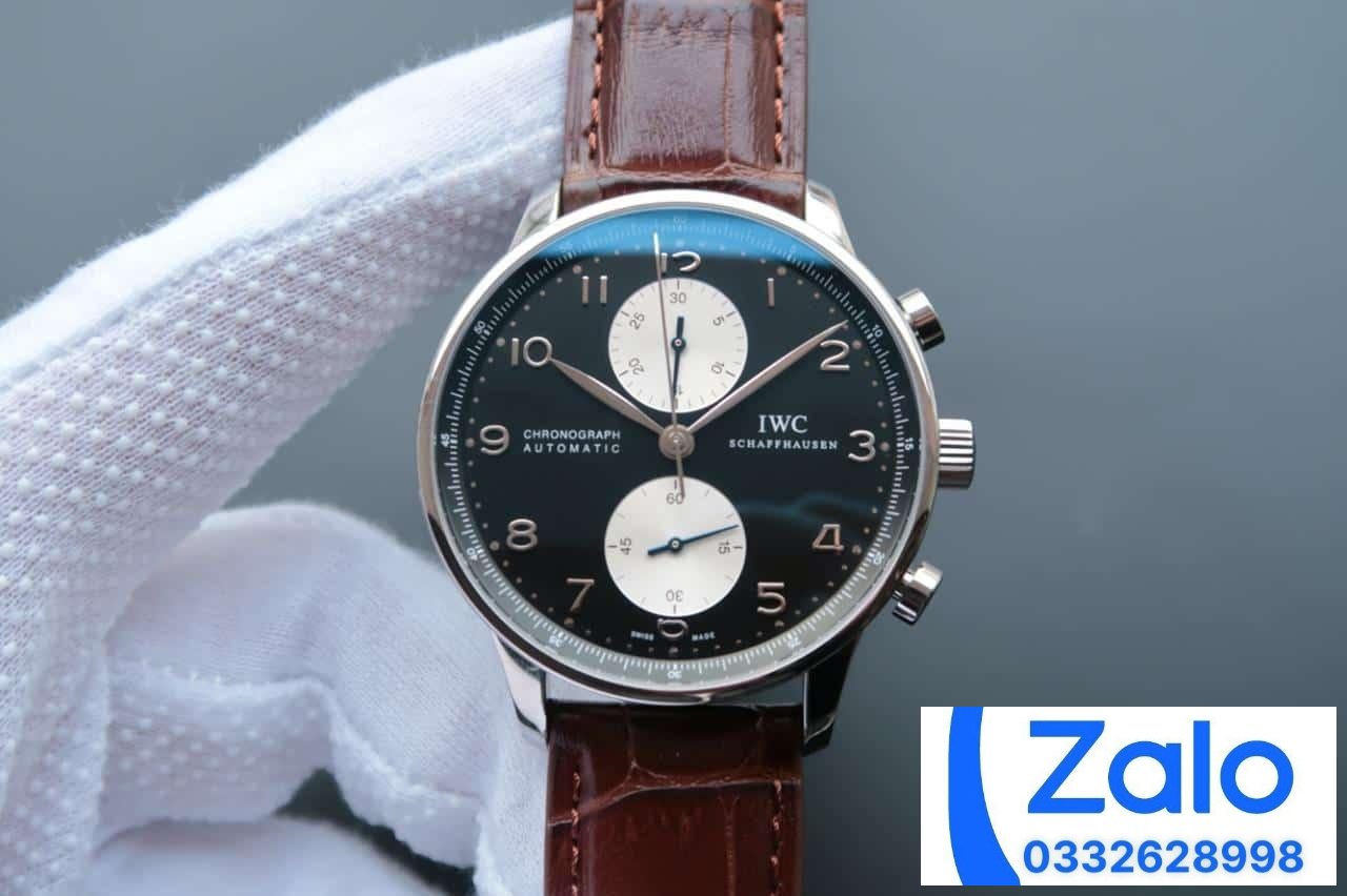 ĐỒNG HỒ IWC PORTUGIESER IW371404 FAKE CAO CẤP NHÀ MÁY ZF MÀU ĐEN 40MM (2) ĐỒNG HỒ IWC PORTUGIESER IW371404 FAKE CAO CẤP NHÀ MÁY ZF MÀU ĐEN 40MM