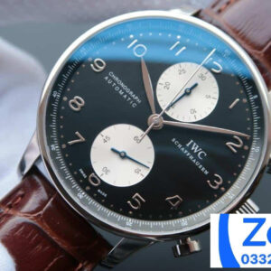 ĐỒNG HỒ IWC PORTUGIESER IW371404 FAKE CAO CẤP NHÀ MÁY ZF MÀU ĐEN 40MM 1 ĐỒNG HỒ IWC PORTUGIESER IW371404 FAKE CAO CẤP NHÀ MÁY ZF MÀU ĐEN 40MM