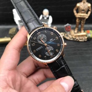 ĐỒNG HỒ IWC PORTUGIESER IW371482 SUPER FAKE NHÀ MÁY ZF MÀU ĐEN 41MM 1 ĐỒNG HỒ IWC PORTUGIESER IW371482 SUPER FAKE NHÀ MÁY ZF MÀU ĐEN 41MM