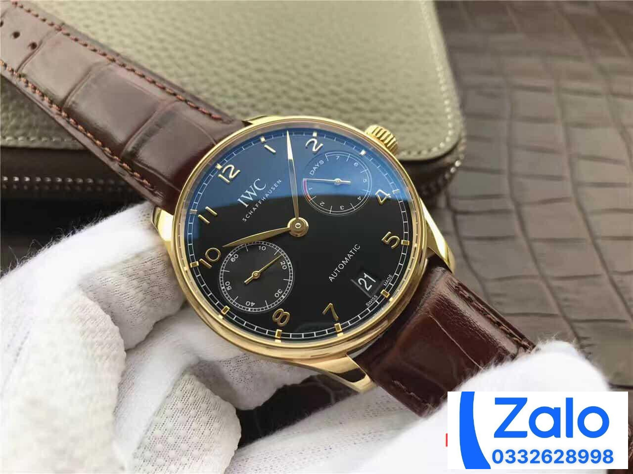 ĐỒNG HỒ IWC PORTUGIESER IW500101 FAKE CAO CẤP NHÀ MÀY ZF DÂY DA NÂU 42MM (4) ĐỒNG HỒ IWC PORTUGIESER IW500101 FAKE CAO CẤP NHÀ MÀY ZF DÂY DA NÂU 42MM