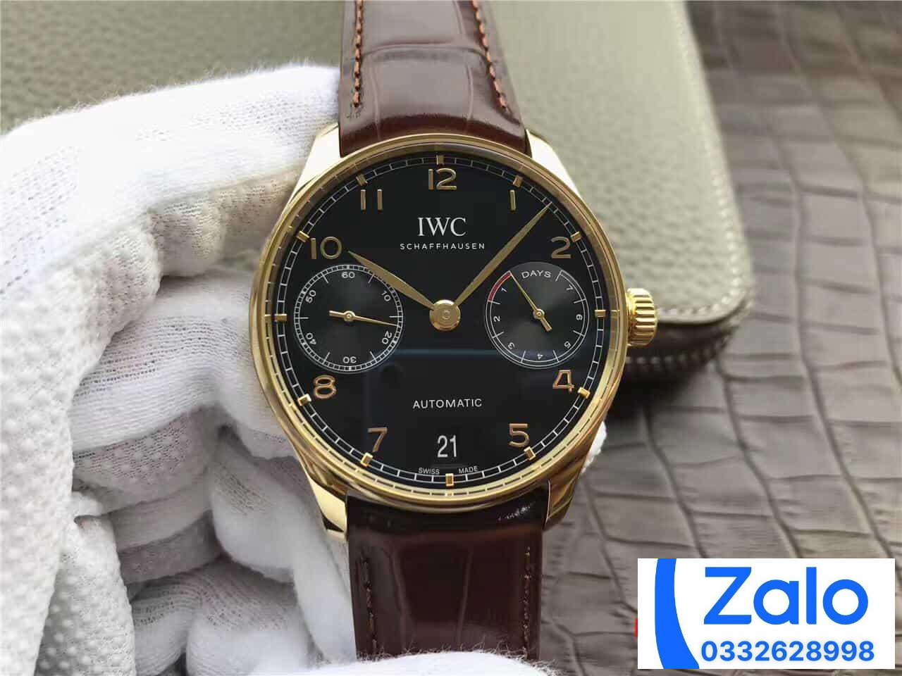 ĐỒNG HỒ IWC PORTUGIESER IW500101 FAKE CAO CẤP NHÀ MÀY ZF DÂY DA NÂU 42MM (6) ĐỒNG HỒ IWC PORTUGIESER IW500101 FAKE CAO CẤP NHÀ MÀY ZF DÂY DA NÂU 42MM
