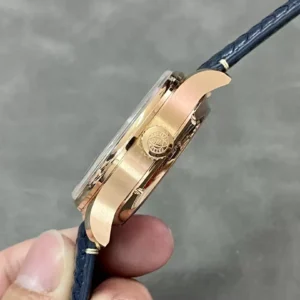 IWC PORTUGIESER IW503312 FAKE WATCH BLUE DIAL ROSE GOLD APS 44MM 3 ĐỒNG HỒ IWC PORTUGIESER IW503312 REPLICA 11 NHÀ MÁY APS MẶT XANH 44MM