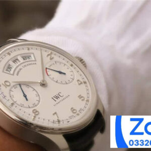 IWC PORTUGIESER IW503501 WHITE DIAL FAKE WATCH YL FACTORY 44MM 6 ĐỒNG HỒ IWC PORTUGIESER IW503501 FAKE CAO CẤP NHÀ MÁY YL FACTORY 44MM