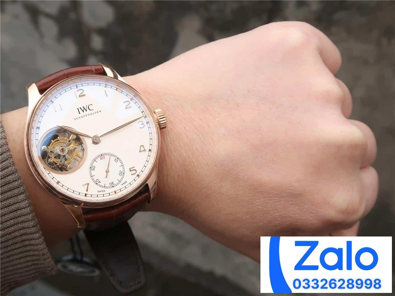 ĐỒNG HỒ IWC PORTUGIESER REPLICA CAO CẤP NHÀ MÁY ZF VÀNG HỒNG 44MM (1) ĐỒNG HỒ IWC PORTUGIESER REPLICA CAO CẤP NHÀ MÁY ZF VÀNG HỒNG 44MM