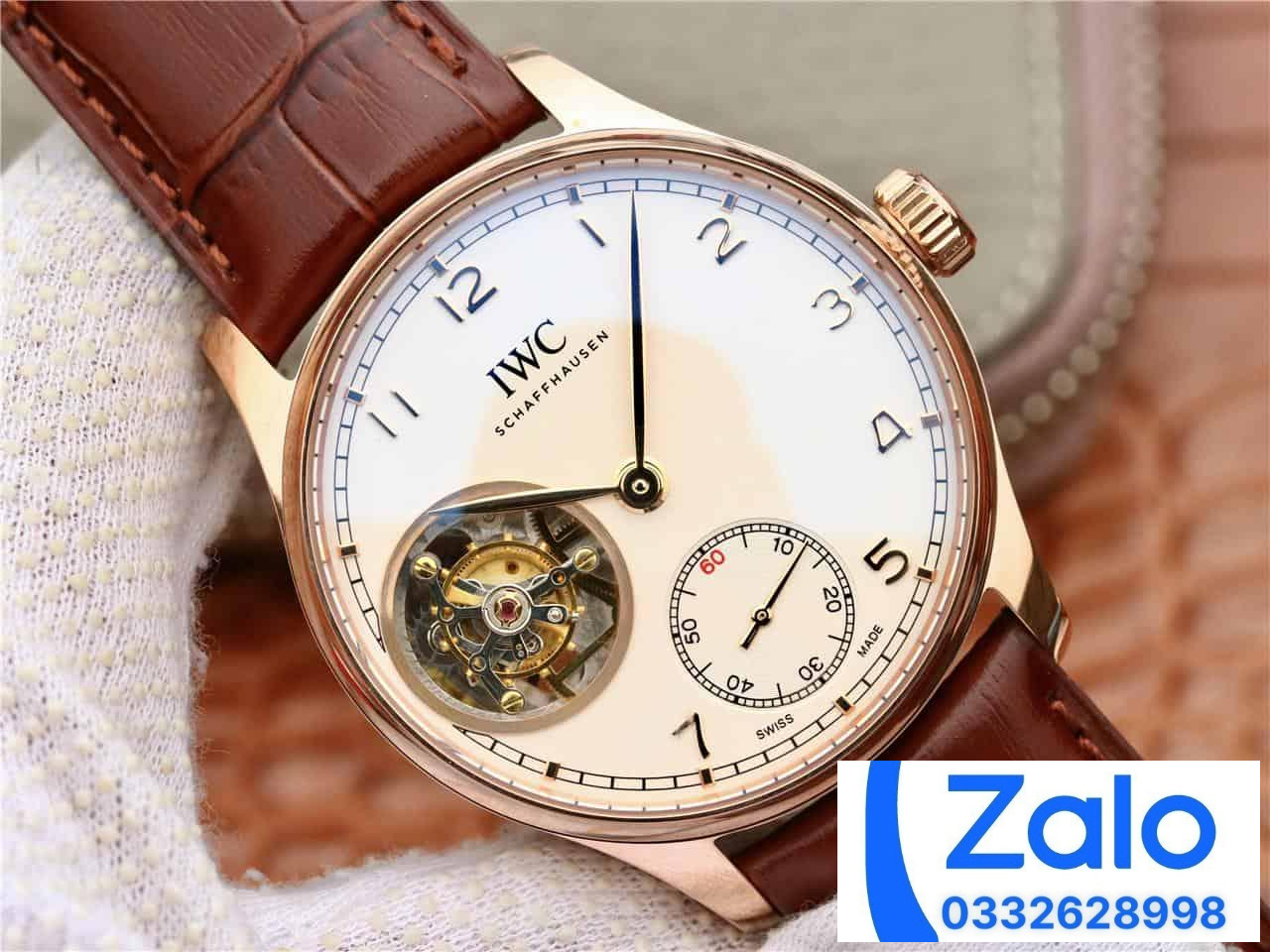 ĐỒNG HỒ IWC PORTUGIESER REPLICA CAO CẤP NHÀ MÁY ZF VÀNG HỒNG 44MM (2) ĐỒNG HỒ IWC PORTUGIESER REPLICA CAO CẤP NHÀ MÁY ZF VÀNG HỒNG 44MM