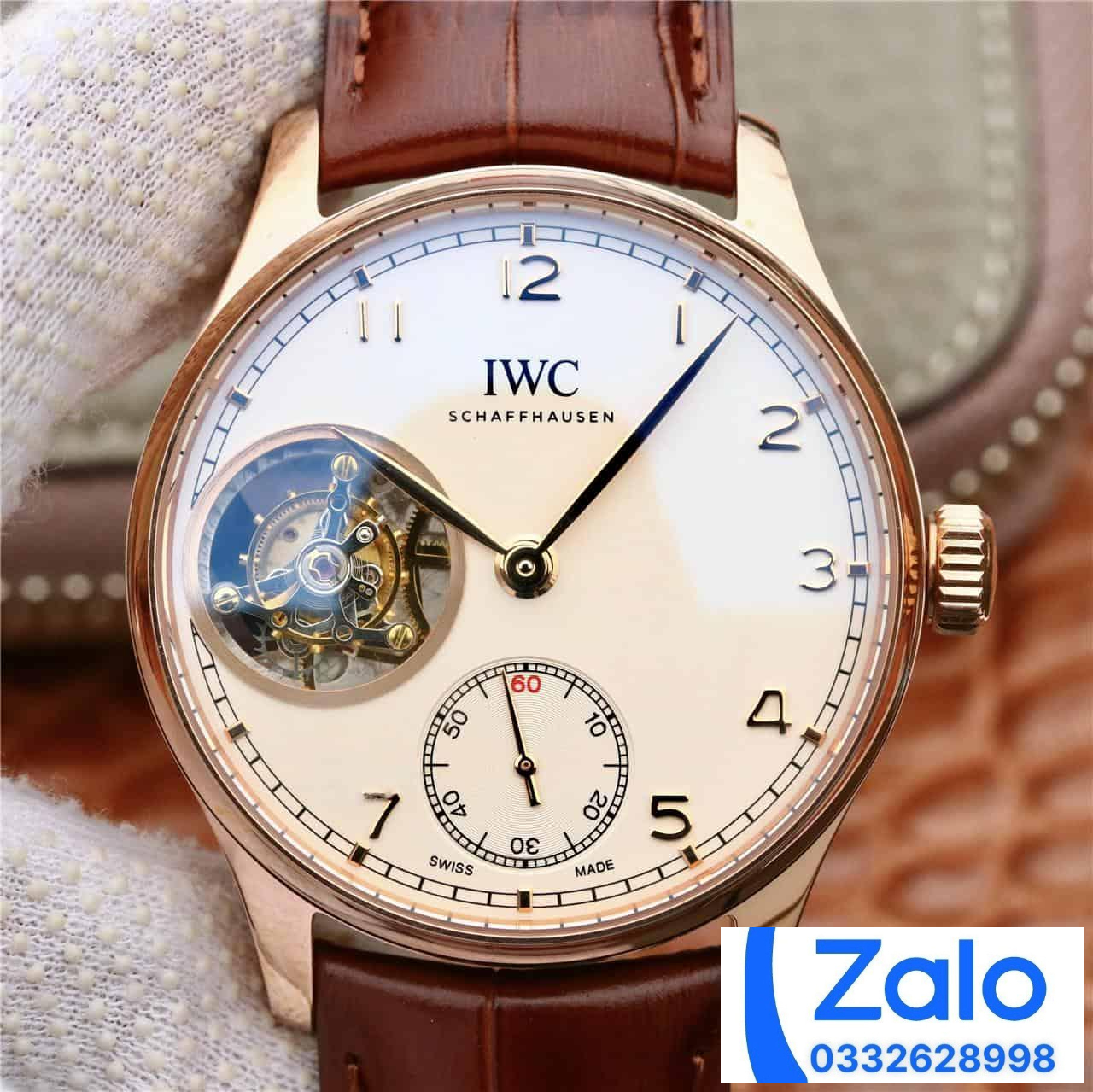 ĐỒNG HỒ IWC PORTUGIESER REPLICA CAO CẤP NHÀ MÁY ZF VÀNG HỒNG 44MM (6) ĐỒNG HỒ IWC PORTUGIESER REPLICA CAO CẤP NHÀ MÁY ZF VÀNG HỒNG 44MM